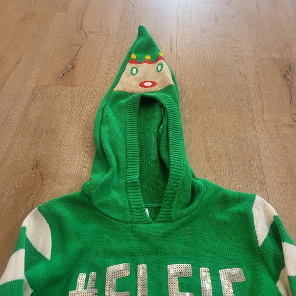 No Boundaries Ugly Christmas Sweater Elfie XXL - Picture 2 of 7